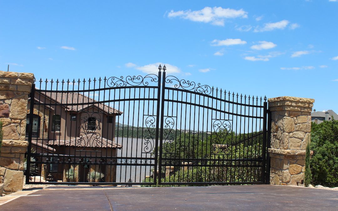 Tall Driveway Gate
