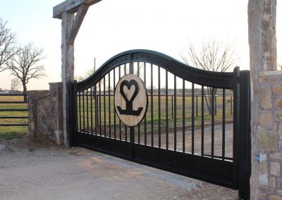 heartbrand custom ranch gate