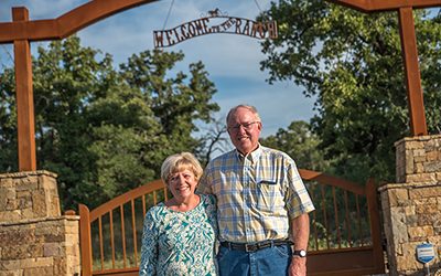 Custom Ranch Gate – Burton’s CLIENT PROFILE