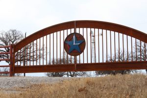 forced rust custom gate finish