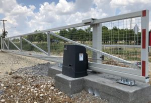 sliding security gate with viking H-10