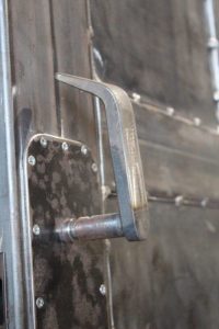 fabricated door handle