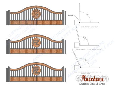 ranch gate design options