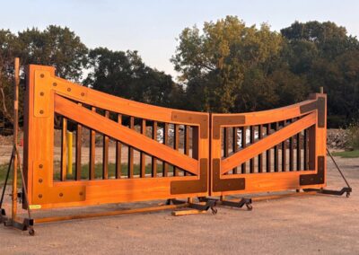 Canoe Custom Homes Sunrise on gates