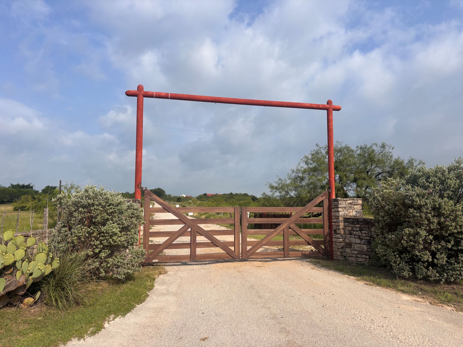 Historic Texas Ranch Gate Recreation