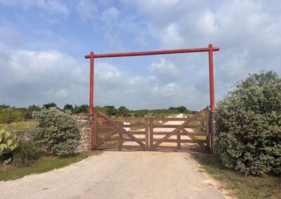 Historic Texas Ranch Gate Recreation