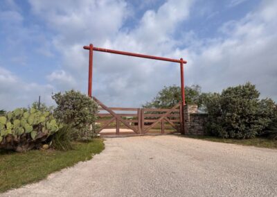 Historic Texas Ranch Gate Recreation