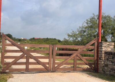 Historic Texas Ranch Gate Recreation