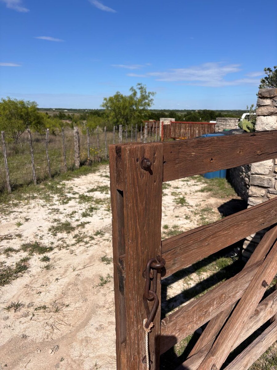Historic Texas Ranch Gate Recreation