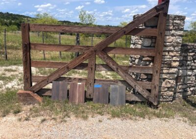 Historic Texas Ranch Gate Recreation