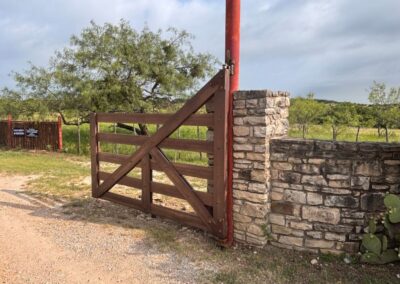 Historic Texas Ranch Gate Recreation